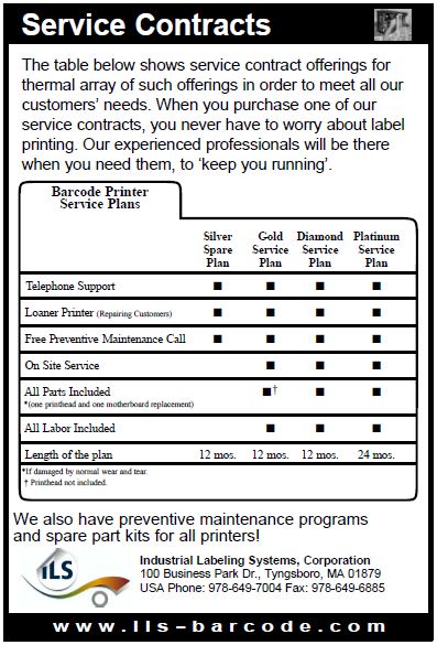 Service Contracts